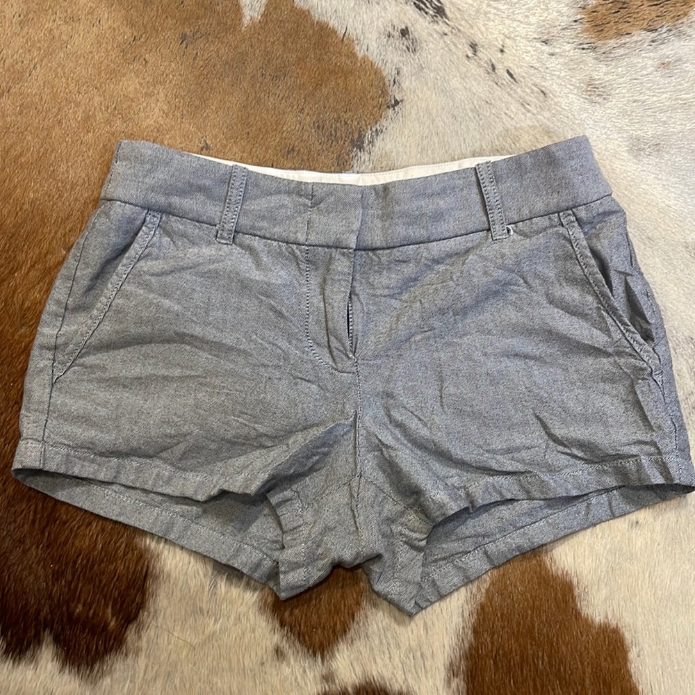J. Crew Grey cloth shorts